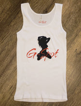 Load image into Gallery viewer, G~Spot Premium Ladies Collection White/Red  Classic Logo Tank-Top