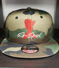 Load image into Gallery viewer, Camo Red/White Snap Back